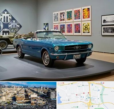 نمایشگاه اتومبیل در شهرک راه آهن