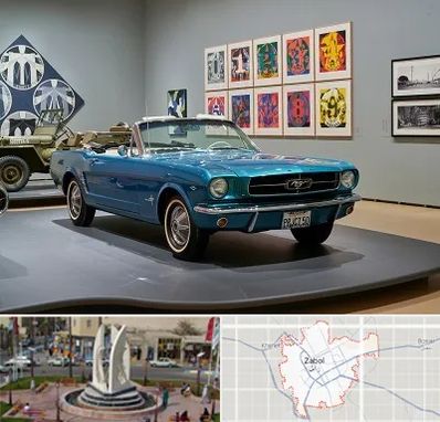 نمایشگاه اتومبیل در زابل