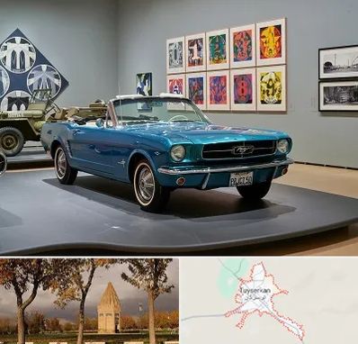 نمایشگاه اتومبیل در تویسرکان