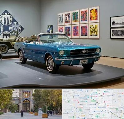 نمایشگاه اتومبیل در منطقه 12 تهران