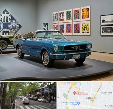 نمایشگاه اتومبیل در ظفر