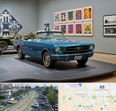 نمایشگاه اتومبیل در جنوب تهران