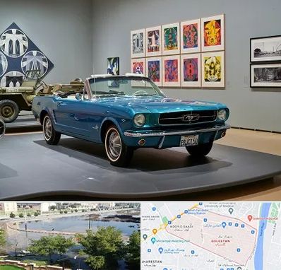 نمایشگاه اتومبیل در گلستان اهواز