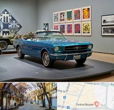 نمایشگاه اتومبیل در تربیت تبریز