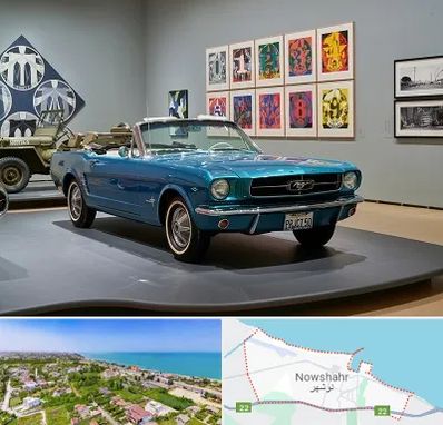 نمایشگاه اتومبیل در نوشهر