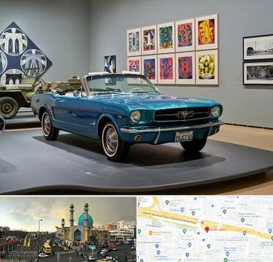 نمایشگاه اتومبیل در رسالت