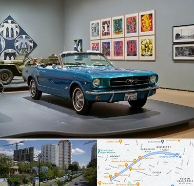 نمایشگاه اتومبیل در اندرزگو