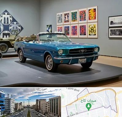 نمایشگاه اتومبیل در سعادت آباد