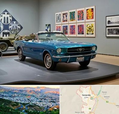 نمایشگاه اتومبیل در سنندج