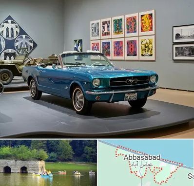 نمایشگاه اتومبیل در عباس آباد