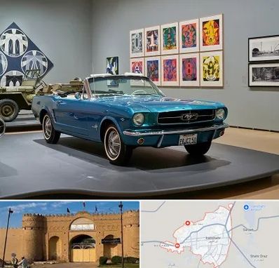 نمایشگاه اتومبیل در ایرانشهر