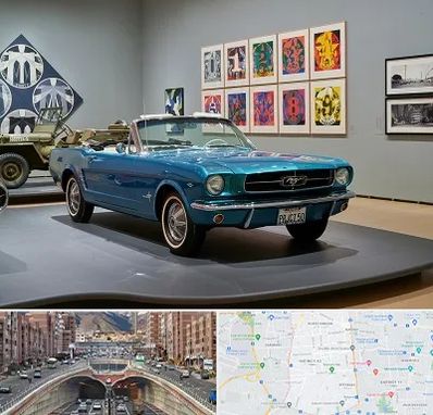 نمایشگاه اتومبیل در منطقه 10 تهران