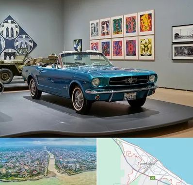 نمایشگاه اتومبیل در تنکابن