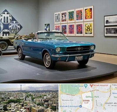 نمایشگاه اتومبیل در گیشا