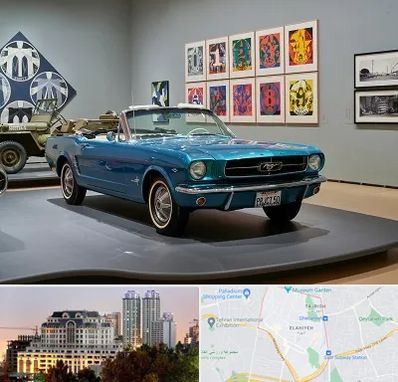 نمایشگاه اتومبیل در فرشته