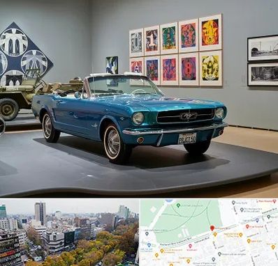 نمایشگاه اتومبیل در بلوار کشاورز