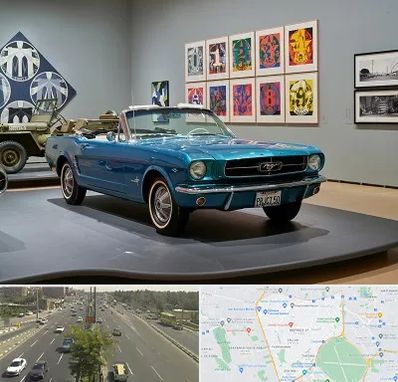 نمایشگاه اتومبیل در منطقه 17 تهران