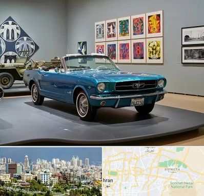 نمایشگاه اتومبیل در شرق تهران