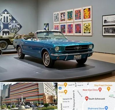 نمایشگاه اتومبیل در سهروردی