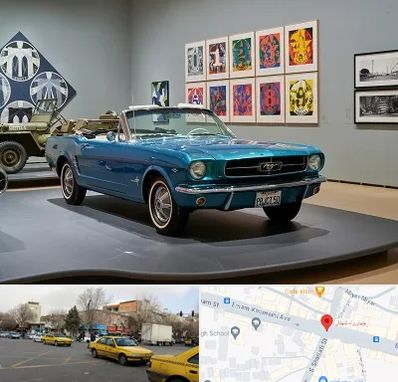 نمایشگاه اتومبیل در شهناز تبریز