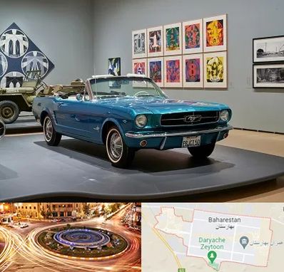 نمایشگاه اتومبیل در بهارستان