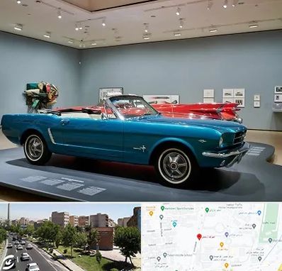 نمایشگاه ماشین در شهرک آزمایش 