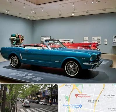 نمایشگاه ماشین در ظفر 