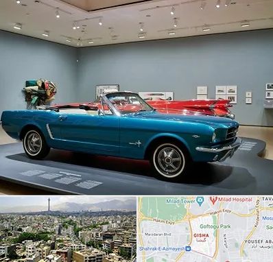 نمایشگاه ماشین در گیشا 