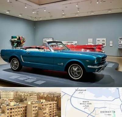 نمایشگاه ماشین در جنوب غرب تهران