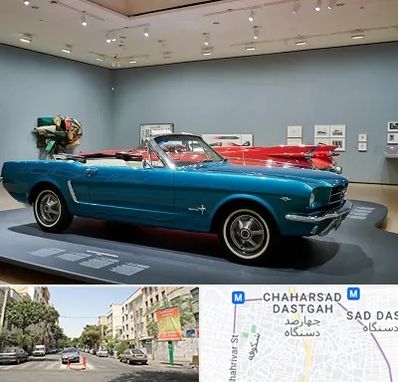 نمایشگاه ماشین در چهارصد دستگاه 
