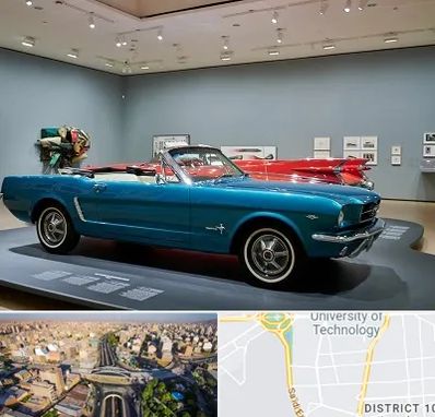 نمایشگاه ماشین در استاد معین 