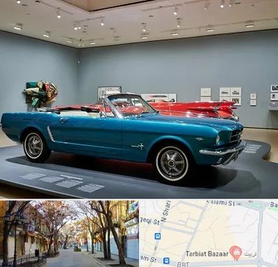 نمایشگاه ماشین در تربیت تبریز