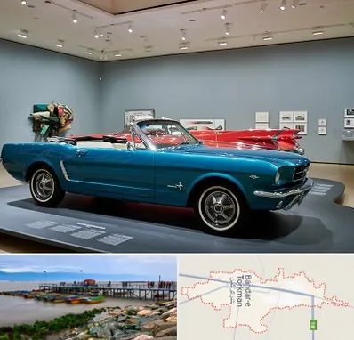 نمایشگاه ماشین در بندر ترکمن