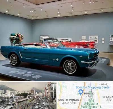 نمایشگاه ماشین در پونک 