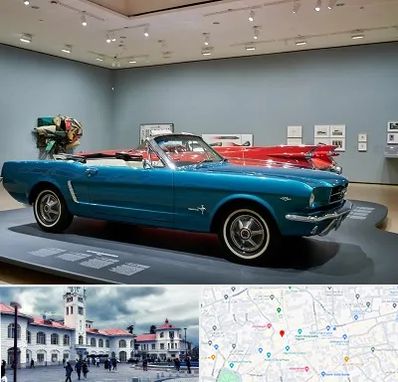 نمایشگاه ماشین در میدان شهرداری رشت