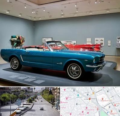 نمایشگاه ماشین در خیابان زند شیراز