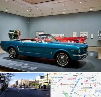 نمایشگاه ماشین در خیابان ملاصدرا شیراز