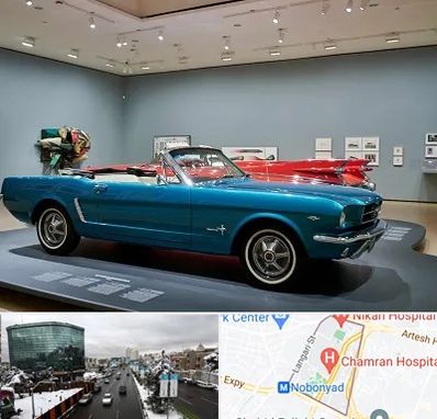 نمایشگاه ماشین در اقدسیه 