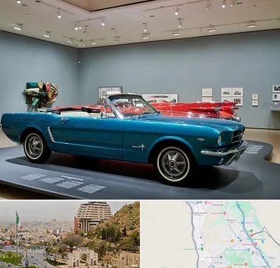 نمایشگاه ماشین در فرهنگ شهر شیراز