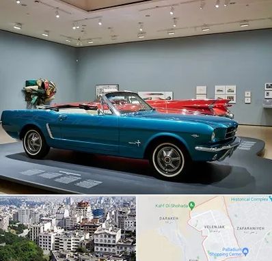 نمایشگاه ماشین در ولنجک 