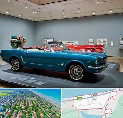 نمایشگاه ماشین در نور