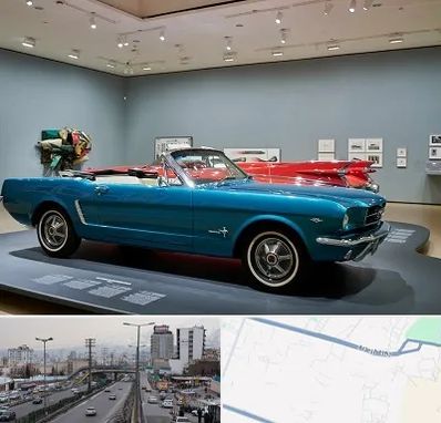 نمایشگاه ماشین در بلوار ارتش