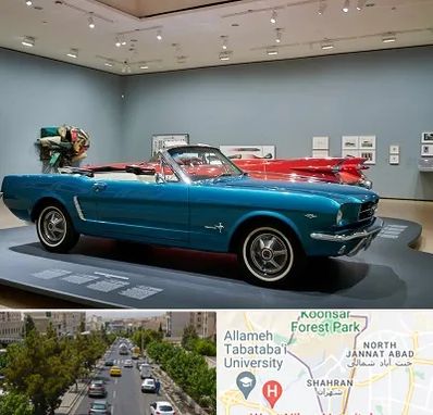 نمایشگاه ماشین در شهران 