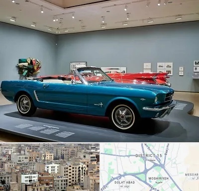 نمایشگاه ماشین در جنوب شرق تهران