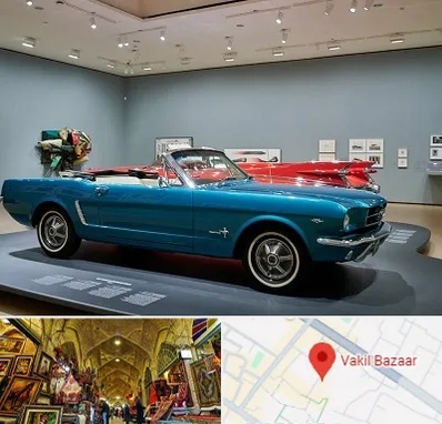 نمایشگاه ماشین در بازار وکیل شیراز