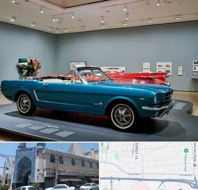 نمایشگاه ماشین در بلوار ابوذر