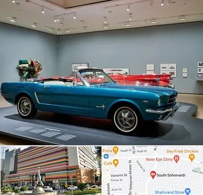 نمایشگاه ماشین در سهروردی 