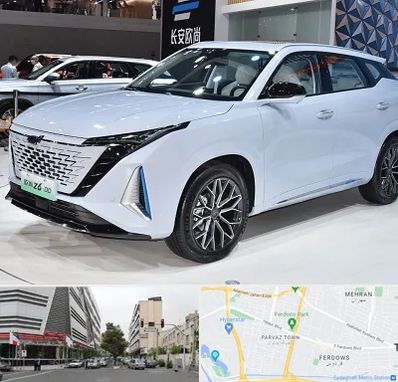 نمایشگاه ماشین چینی در بلوار فردوس 