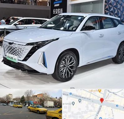 نمایشگاه ماشین چینی در شهناز تبریز