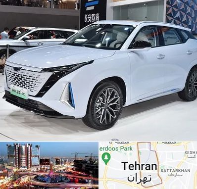 نمایشگاه ماشین چینی در صادقیه 